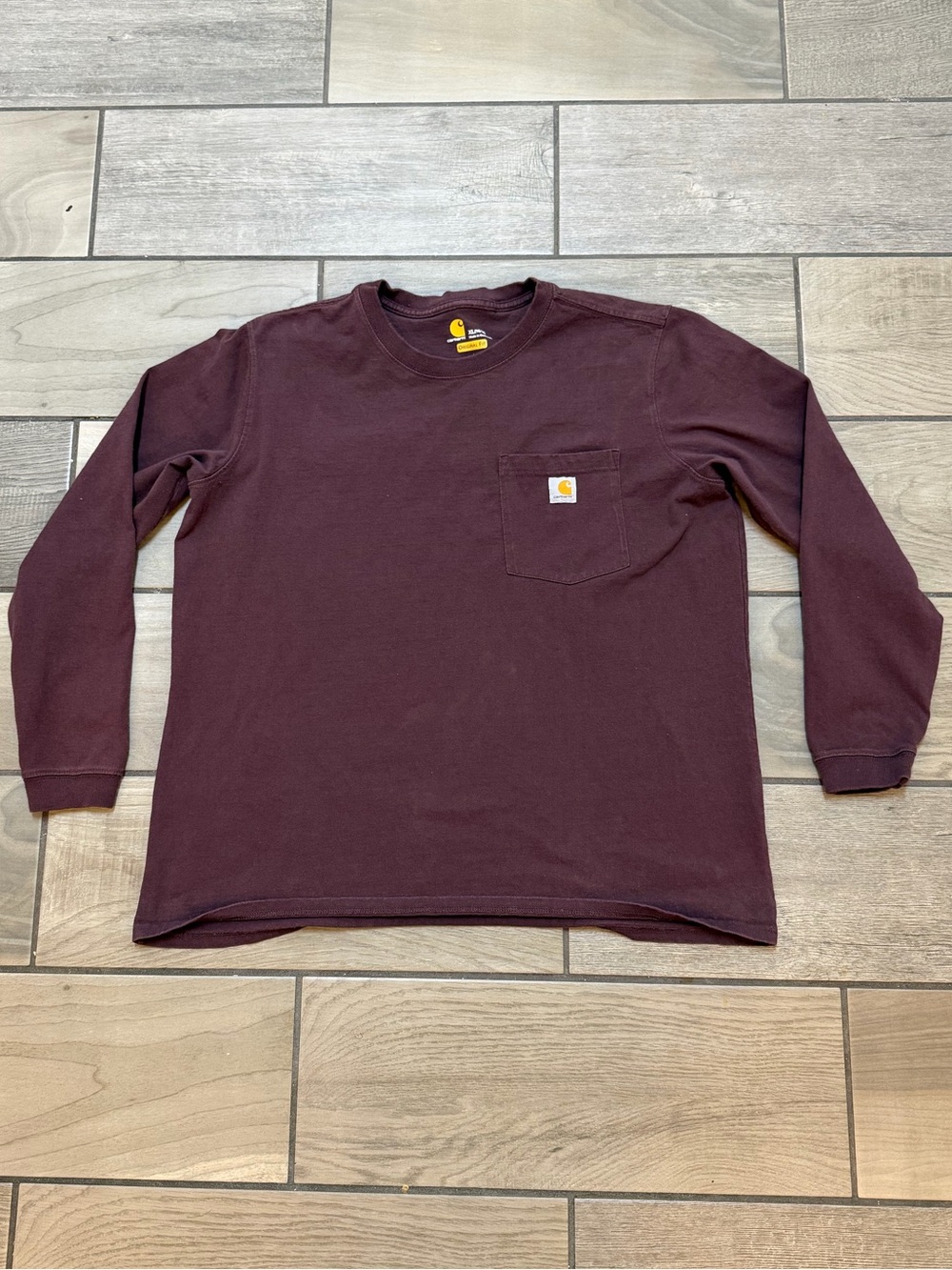 Carhartt Pocket Long Sleeve Tee - Original Fit Workwear